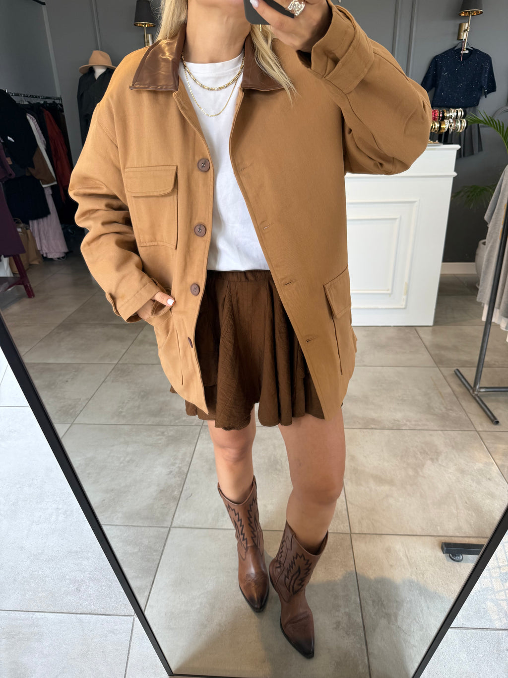 Oversize ceket