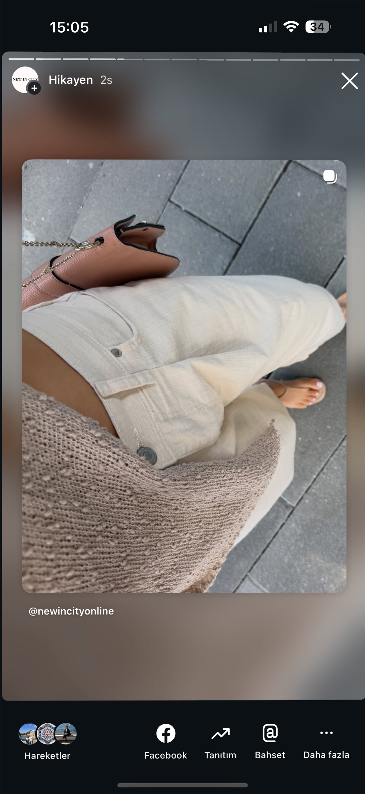 Balon denim pantolon