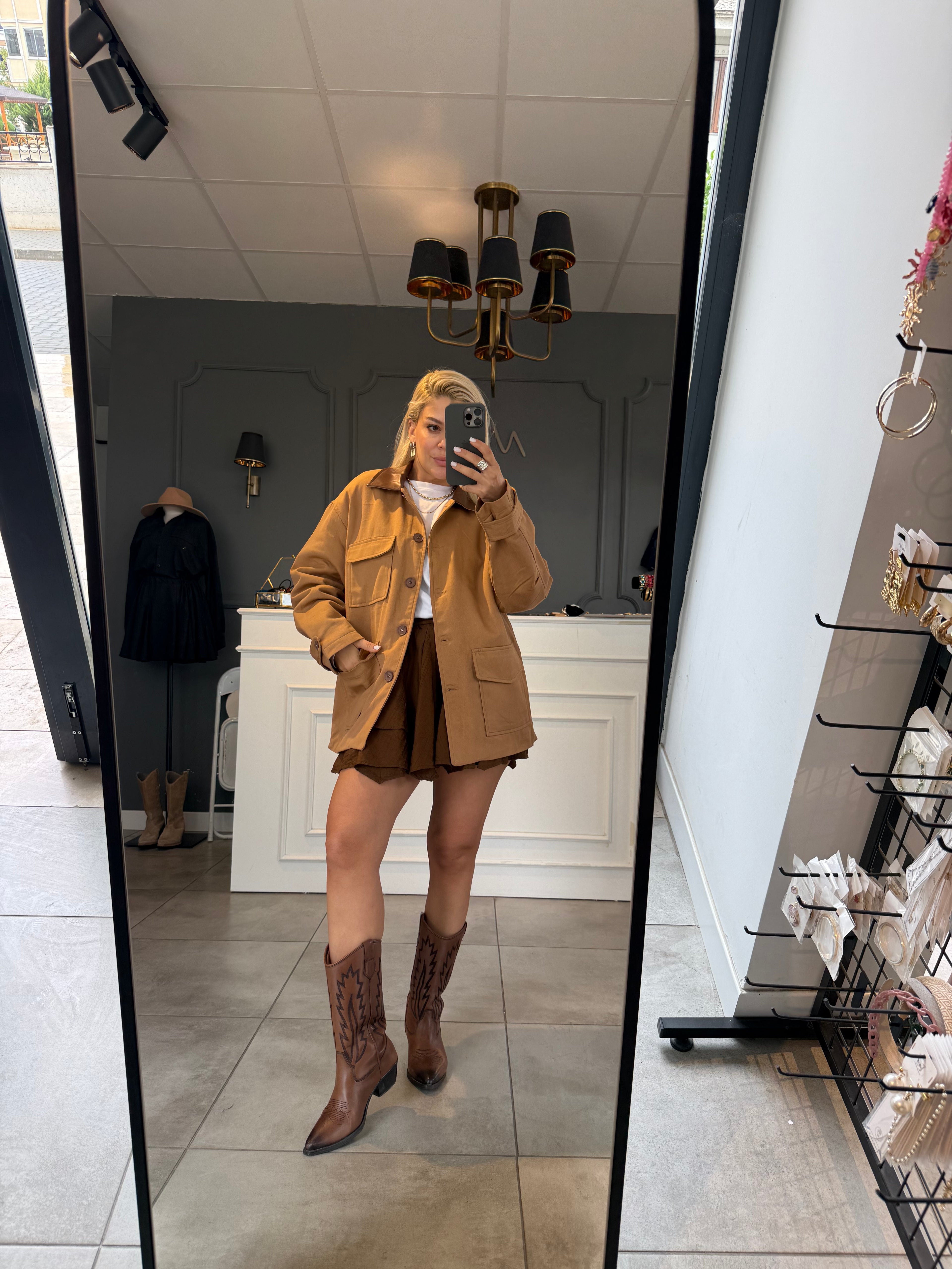Oversize ceket
