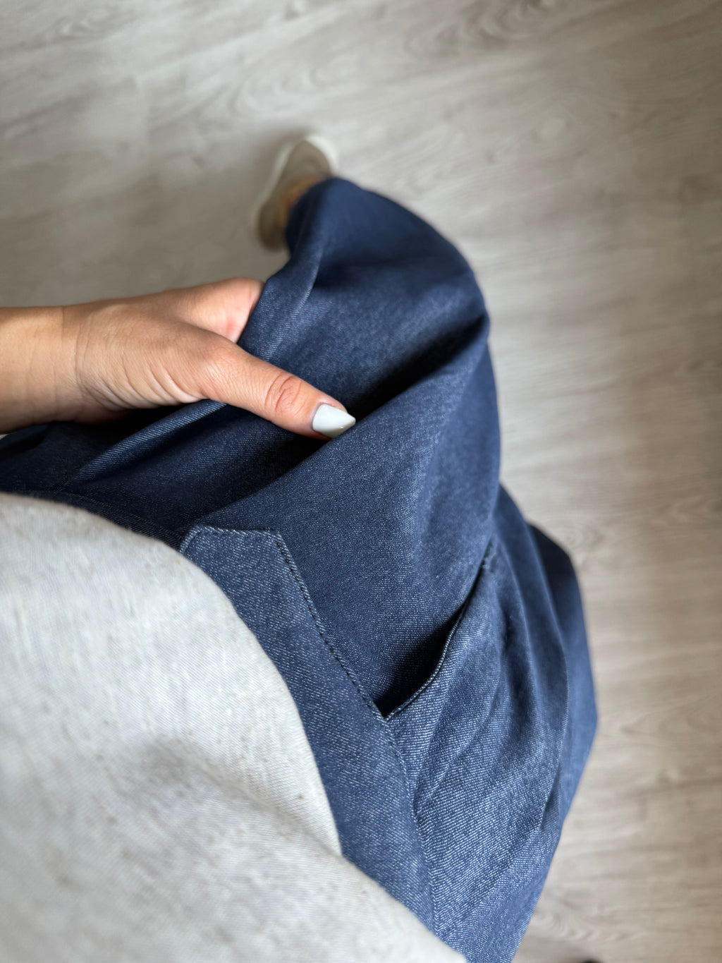 Denim etek