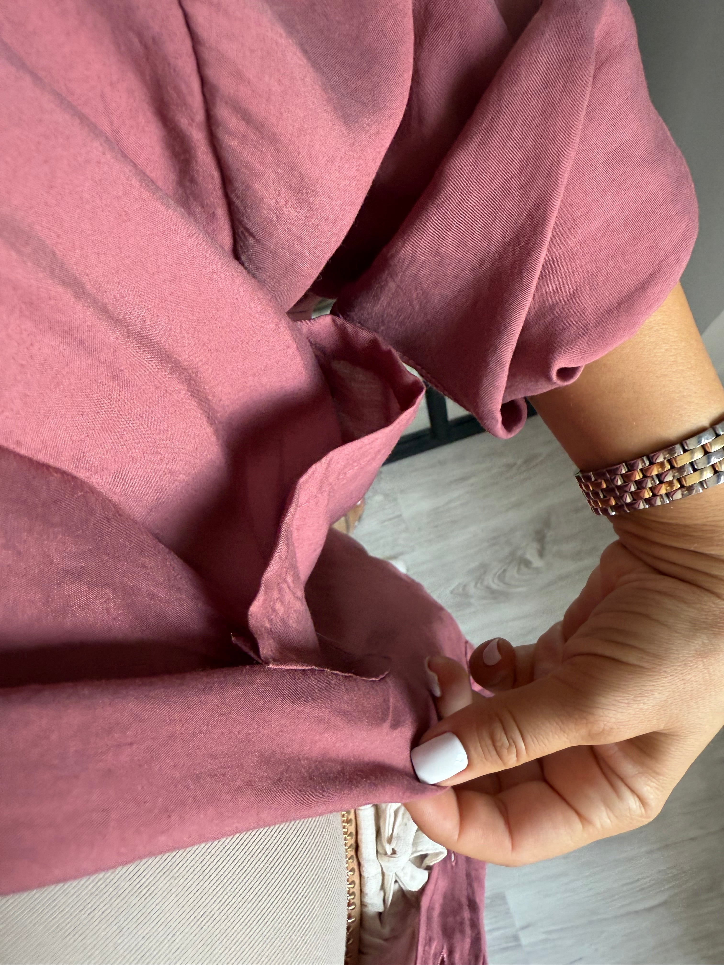 Tarçın oversize gömlek